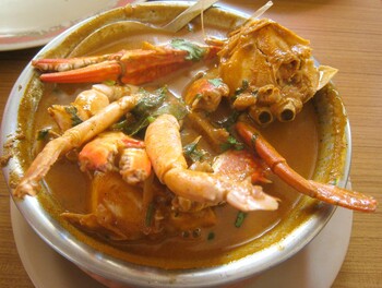 Orissa Crab Curry, Image by Wikipedia, http://upload.wikimedia.org/wikipedia/commons/4/4f/Crabmasala.jpg