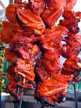Tandoori Chicken, Wikipedia, kspoddar - http://www.flickr.com/photos/feastguru_kirti/2234732002/sizes/o/